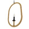 LEDTM® LINDELL 10001142 Vintage Κρεμαστό Φωτιστικό Οροφής με Ντουί 1 x E14 AC 220-240V IP20 - Μαύρο & Μπεζ - Μ35 x Π10 x Υ53cm - Image 7