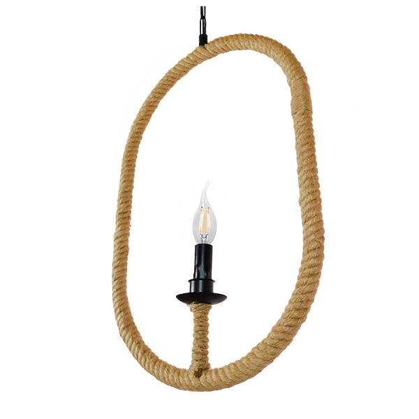 LEDTM® LINDELL 10001142 Vintage Κρεμαστό Φωτιστικό Οροφής με Ντουί 1 x E14 AC 220-240V IP20 - Μαύρο & Μπεζ - Μ35 x Π10 x Υ53cm - Image 7