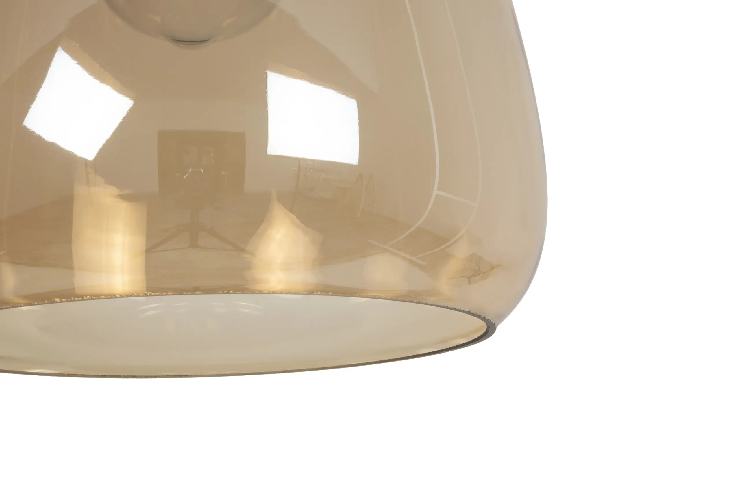 LEDTM® OLIVER 10001231 Vintage Κρεμαστό Φωτιστικό Οροφής με Ντουί 1 x E27 AC 220-240V IP20 - Μαύρο & Μελί - Μ20 x Π20 x Υ21cm - Image 9