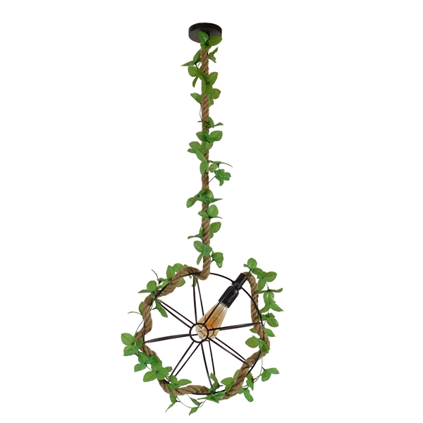 LEDTM® BRADLEY 10001328 Vintage Κρεμαστό Φωτιστικό Οροφής με Ντουί 1 x E27 AC 220-240V IP20 - Πολύχρωμο - Μ33 x Π33 x Υ33cm - Image 7