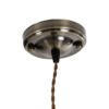LEDTM® SUSPENS 115105 Vintage Κρεμαστό Φωτιστικό Οροφής με Ντουί 1 x E27 AC 220-240V IP20 - Χρυσό & Καφέ - Μ10 x Π10 x Y108.7cm - Image 3