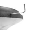 LEDTM® VEGGIE 12115 Φωτιστικό Κολωνάκι Κήπου LED 10W 500lm 120° με Ενσωματωμένο Φωτοβολταϊκό Panel 6V 2W & Επαναφορτιζόμενη Μπαταρία Li-ion 3.2V 6000mAh με Αισθητήρα Κίνησης-Ημέρας-Νύχτας Αδιάβροχο IP65 Ψυχρό Λευκό 6000K - Μαύρο - Μ26.5 x Π26.5 x Υ60cm - 2 Χρόνια Εγγύηση - Image 8