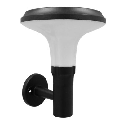 Alternative view of LEDTM® SOLARTIS 12129 Μοντέρνο Φωτιστικό Τοίχου - Απλίκα LED 10W 1000lm 180° με Ενσωματωμένο Φωτοβολταϊκό Panel 6V 5W & Επαναφορτιζόμενη Μπαταρία Li-ion 3.2V 6000mAh με Αισθητήρα Ημέρας-Νύχτας Αδιάβροχο IP65 Ψυχρό Λευκό 6000K - Γκρι Ανθρακί - Μ26 x Π33 x Υ28cm - 2 Χρόνια Εγγύηση