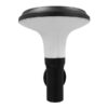 LEDTM® SOLARTIS 12129 Μοντέρνο Φωτιστικό Τοίχου - Απλίκα LED 10W 1000lm 180° με Ενσωματωμένο Φωτοβολταϊκό Panel 6V 5W & Επαναφορτιζόμενη Μπαταρία Li-ion 3.2V 6000mAh με Αισθητήρα Ημέρας-Νύχτας Αδιάβροχο IP65 Ψυχρό Λευκό 6000K - Γκρι Ανθρακί - Μ26 x Π33 x Υ28cm - 2 Χρόνια Εγγύηση - Image 5