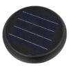LEDTM® SOLARTIS 12129 Μοντέρνο Φωτιστικό Τοίχου - Απλίκα LED 10W 1000lm 180° με Ενσωματωμένο Φωτοβολταϊκό Panel 6V 5W & Επαναφορτιζόμενη Μπαταρία Li-ion 3.2V 6000mAh με Αισθητήρα Ημέρας-Νύχτας Αδιάβροχο IP65 Ψυχρό Λευκό 6000K - Γκρι Ανθρακί - Μ26 x Π33 x Υ28cm - 2 Χρόνια Εγγύηση - Image 7