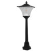 LEDTM® DIRAHIO 12148 Φωτιστικό Κολωνάκι Κήπου με Ντουί 1 x E27 120° AC 220-240V Αδιάβροχο IP65 - Γκρι Ανθρακί - Μ32 x Π32 x Υ109cm - Image 2