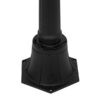 LEDTM® DIRAHIO 12148 Φωτιστικό Κολωνάκι Κήπου με Ντουί 1 x E27 120° AC 220-240V Αδιάβροχο IP65 - Γκρι Ανθρακί - Μ32 x Π32 x Υ109cm - Image 5