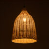 LEDTM® BAHAMAS 01202 Boho Κρεμαστό Φωτιστικό Οροφής με Ντουί 1 x E27 AC 220-240V IP20 - Μπεζ - Μ30 x Π30 x Υ40cm - Image 3