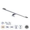 LEDTM® NINA 60422 Μοντέρνο Φωτιστικό Τοίχου - Απλίκα Καθρέπτη Μπάνιου LED 12W 1400lm 120° AC 220-240V IP44 Φυσικό Λευκό 4500K - Lumileds SMD Chip & TÜV SÜD Driver - Νίκελ Χρώμιο - Μ60 x Π10.5 x Υ4cm - 3 Χρόνια Εγγύηση - Image 2