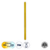 LEDTM® HOUSTON 61350 Μοντέρνο Φωτιστικό Τοίχου - Απλίκα LED 24W 2880lm 360° AC 220-240V IP20 Ρυθμιζόμενο Λευκό CCT με On/Off 2700K/4500K/6000K - Lumileds SMD Chip - Χρυσό Βούρτσας - Μ6 x Π3 x Υ100cm - 3 Χρόνια Εγγύηση - Image 2