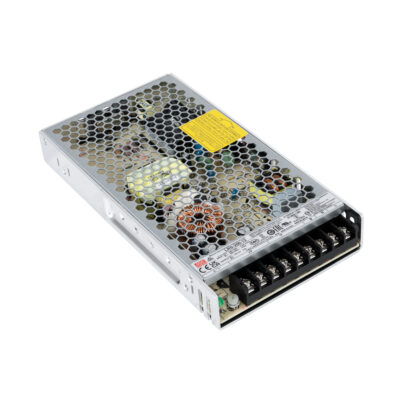 Alternative view of LEDTM® MEANWELL-LRS200-12 90782 Τροφοδοτικό/Μετασχηματιστής PELV 200W 17A DC 12V IP20 - AC 220-240V σε DC 12V / Ρυθμιζόμενo από DC 10.2V έως DC 13.8V - Μ21.5 x Π11.5 x Υ3cm - 3 Χρόνια Εγγύηση