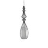 LEDTM® LILY 01561 Vintage Κρεμαστό Φωτιστικό Οροφής με Ντουί 1 x E27 AC 220-240V IP20 - Μαύρο & Λευκό - Μ20 x Π20 x Υ90cm - Image 5