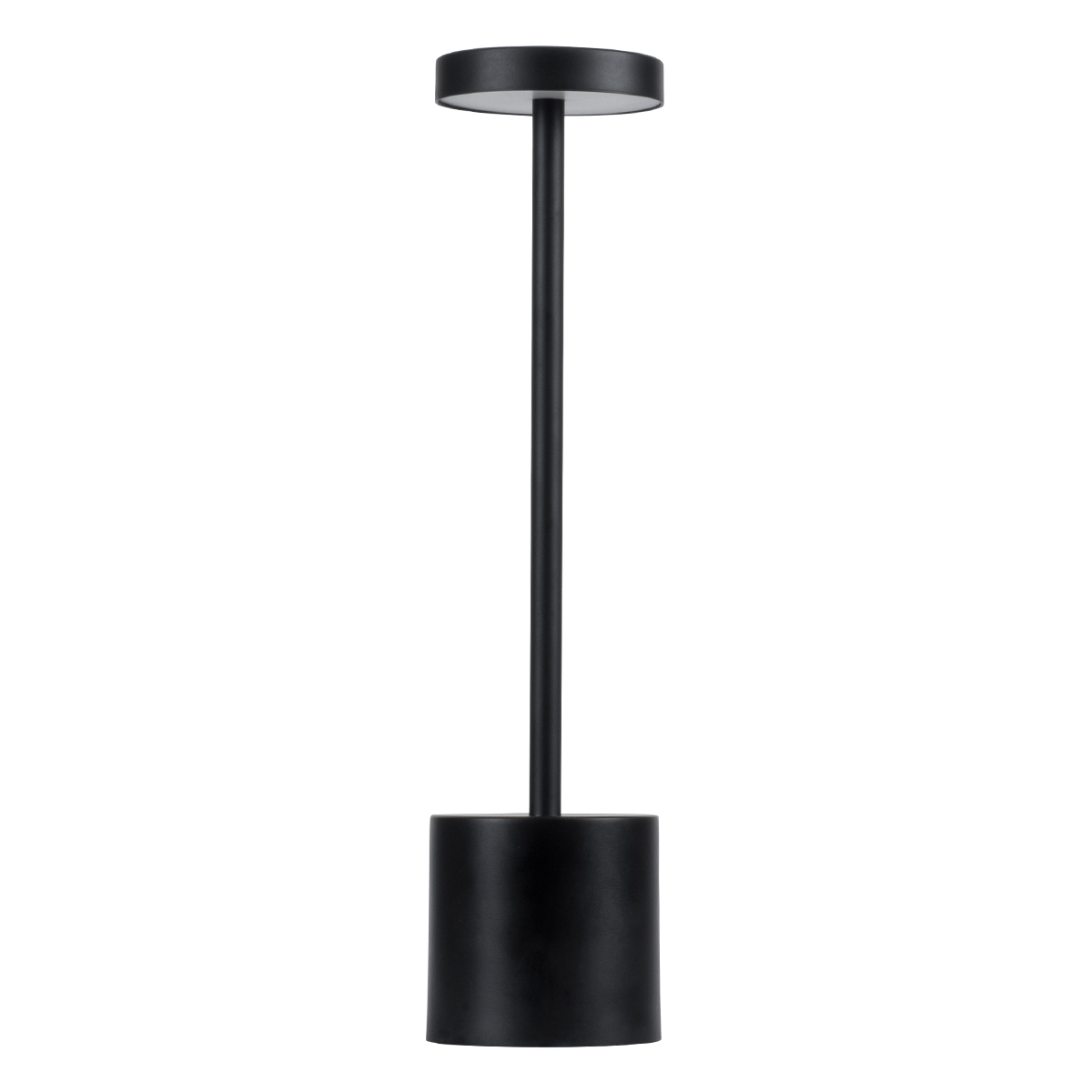 LEDTM® JOJO 76520 Επαναφορτιζόμενο Επιτραπέζιο Φωτιστικό Πορτατίφ LED 1.5W 105lm 120° DC 5V IP44 CCT Ultra Θερμό 1500K - Φυσικό Λευκό 4500K - Ψυχρό Λευκό 6000K Dimmable Μαύρο Αλουμίνιο - Μ8 x Π8 x Υ34cm - 2 Χρόνια Εγγύηση - Image 2