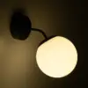 LEDTM® DALPH 203-0034 Vintage Φωτιστικό Τοίχου - Απλίκα με Ντουί 1 x E27 AC 220-240V IP20 - Μαύρο & Λευκό - M15 x Π25 x Υ22cm - Image 3