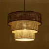 LEDTM® LEVEL 203-0171 Μοντέρνο Κρεμαστό Φωτιστικό Οροφής με Ντουί 1 x E27 AC 220-240V IP20 - Καφέ - Μ39 x Π39 x Υ30cm - Image 3
