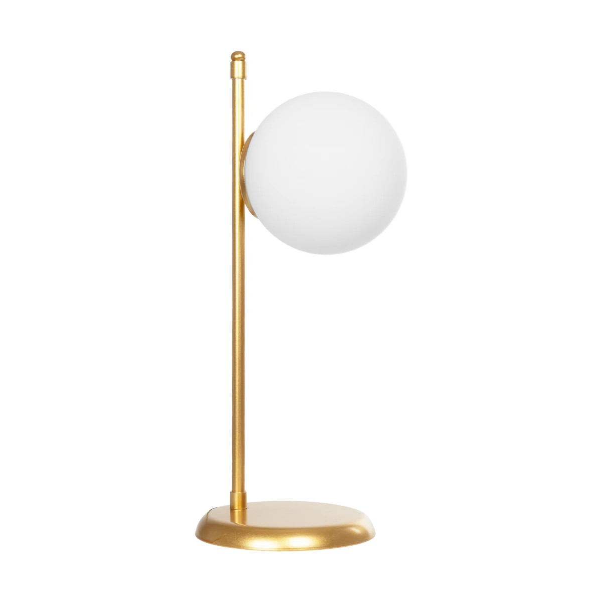 LEDTM® GLOBUS 203-0182 Μοντέρνο Επιτραπέζιο Φωτιστικό Πορτατίφ με Ντουί 1 x E27 AC 220-240V IP20 - Χρυσό & Λευκό - Μ21 x Π17 x Υ45cm - Image 4