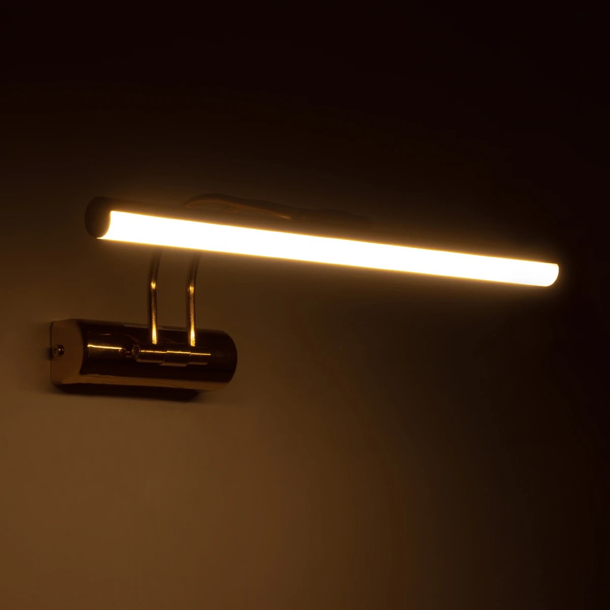 LEDTM® REFINE 203-0185 Μοντέρνο Φωτιστικό Τοίχου - Απλίκα Καθρέπτη Μπάνιου LED 7W 640lm 120° AC 220-240V IP44 Θερμό Λευκό 2700K - Lumileds SMD Chip - Χρυσό - Μ35 x Π21 x Υ12cm - 2 Χρόνια Εγγύηση - Image 3
