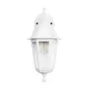 LEDTM® VITRO 203-0201 Vintage Φωτιστικό Τοίχου - Απλίκα με Ντουί 1 x E27 AC 220-240V IP44 - Λευκό - Μ17 x Π20 x Υ36cm - Image 4