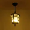 LEDTM® ZARDIN 203-0204 Vintage Φωτιστικό Οροφής με Ντουί 1 x E27 AC 220-240V IP44 - Μαύρο - Μ17 x Π17 x Υ42cm - Image 3