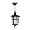 LEDTM® ZARDIN 203-0204 Vintage Φωτιστικό Οροφής με Ντουί 1 x E27 AC 220-240V IP44 - Μαύρο - Μ17 x Π17 x Υ42cm - Image 4