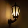 LEDTM® VERDI 203-0229 Vintage Φωτιστικό Τοίχου - Απλίκα με Ντουί 1 x E27 AC 220-240V IP44 - Μαύρο - Μ18 x Π25 x Υ40cm - Image 3