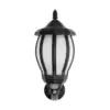 LEDTM® VERDI 203-0229 Vintage Φωτιστικό Τοίχου - Απλίκα με Ντουί 1 x E27 AC 220-240V IP44 - Μαύρο - Μ18 x Π25 x Υ40cm - Image 4