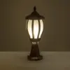 LEDTM® VERDI 203-0235 Vintage Επιδαπέδιο Φωτιστικό Φαναράκι Μονόφωτο 1 x E27 IP44 Χάλκινο & Διάφανο Πλαστικό - Μ18 x Π18 x Υ46cm - Image 3