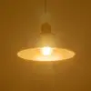 LEDTM® LOAN 203-0282 Μοντέρνο Κρεμαστό Φωτιστικό Οροφής με Ντουί 1 x E27 AC 220-240V IP20 - Λευκό & Μπρονζέ - Μ25.5 x Π25.5 x Υ17cm - Image 2
