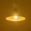 LEDTM® LOAN 203-0283 Μοντέρνο Κρεμαστό Φωτιστικό Οροφής με Ντουί 1 x E27 AC 220-240V IP20 - Λευκό & Χρυσό - Μ25.5 x Π25.5 x Υ17cm - Image 2