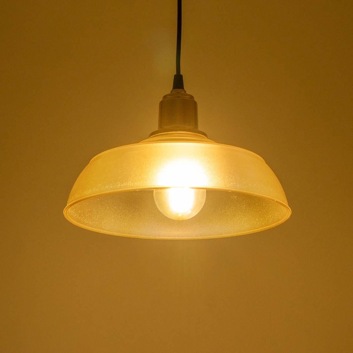 LEDTM® LOAN 203-0285 Μοντέρνο Κρεμαστό Φωτιστικό Οροφής με Ντουί 1 x E27 AC 220-240V IP20 - Καφέ & Μπρονζέ - Μ25.5 x Π25.5 x Υ17cm - Image 2