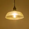 LEDTM® LOAN 203-0287 Μοντέρνο Κρεμαστό Φωτιστικό Οροφής με Ντουί 1 x E27 AC 220-240V IP20 - Γκρι Δίαφανο - Μ25.5 x Π25.5 x Υ17cm - Image 2