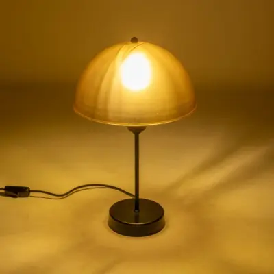 Alternative view of LEDTM® GAZETA 203-0297 Μοντέρνο Επιτραπέζιο Φωτιστικό Πορτατίφ με Ντουί 1 x E27 AC 220-240V IP20 - Μαύρο & Καφέ - Μ25 x Π25 x Υ39cm