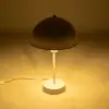 LEDTM® GAZETA 203-0301 Μοντέρνο Επιτραπέζιο Φωτιστικό Πορτατίφ με Ντουί 1 x E27 AC 220-240V IP20 - Λευκό  - Μ25 x Π25 x Υ39cm - Image 2