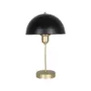 LEDTM® GAZETA 203-0305 Μοντέρνο Επιτραπέζιο Φωτιστικό Πορτατίφ με Ντουί 1 x E27 AC 220-240V IP20 - Μαύρο & Χρυσό - Μ25 x Π25 x Υ39cm - Image 3