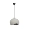 LEDTM® STONE 204-0123 Μοντέρνο Κρεμαστό Φωτιστικό Οροφής με Ντουί 1 x E27 AC 220-240V IP20 - Γκρι Μπέζ - Μ35 x Π31 x Υ26cm - Image 4
