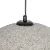 LEDTM® STONE 204-0123 Μοντέρνο Κρεμαστό Φωτιστικό Οροφής με Ντουί 1 x E27 AC 220-240V IP20 - Γκρι Μπέζ - Μ35 x Π31 x Υ26cm - Image 9