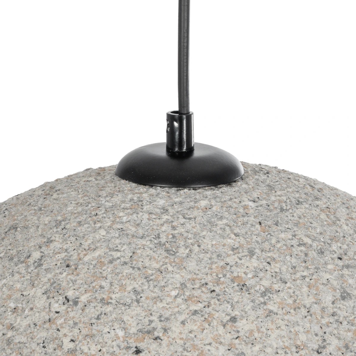 LEDTM® STONE 204-0123 Μοντέρνο Κρεμαστό Φωτιστικό Οροφής με Ντουί 1 x E27 AC 220-240V IP20 - Γκρι Μπέζ - Μ35 x Π31 x Υ26cm - Image 9