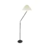 LEDTM® FLY 204-0127 Μοντέρνο Επιδαπέδιο Φωτιστικό με Ντουί 1 x E27 AC 220-240V IP20 - Μαύρο & Μπεζ - Μ72 x Π38 x Υ155cm - Image 4