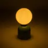 LEDTM® MAGIC 204-0130 Μοντέρνο Επιτραπέζιο Φωτιστικό Πορτατίφ με Ντουί 1 x E14 AC 220-240V IP20 - Πράσινο & Λευκό - Μ15 x Π15 x Υ28cm - Image 3