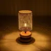 LEDTM® KLOO 204-0143 Boho Επιτραπέζιο Φωτιστικό Πορτατίφ με Ντουί 1 x E14 AC 220-240V IP20 - Καφέ & Μπεζ - Μ15 x Π15 x Υ35cm - Image 3
