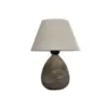 LEDTM® LISBON 204-0150 Vintage Επιτραπέζιο Φωτιστικό Πορτατίφ με Ντουί 1 x E27 AC 220-240V IP20 - Καφέ & Μπεζ - Μ22 x Π22 x Υ30cm - Image 4