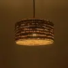 LEDTM® POMEGRANDE 204-0161 Boho Κρεμαστό Φωτιστικό Οροφής με Ντουί 1 x E27 AC 220-240V IP20 - Μπεζ - Μ32 x Π32 x Υ19cm - Image 3