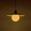 LEDTM® STUDY 204-0175 Μοντέρνο Κρεμαστό Φωτιστικό Οροφής με Ντουί 1 x E27 AC 220-240V IP20 - Μπρούτζινο & Μαύρο - Μ36 x Π36 x Υ22cm - Image 3