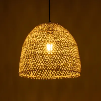 Alternative view of LEDTM® CESTINO 204-0178 Boho Κρεμαστό Φωτιστικό Οροφής Μονόφωτο 1 x E27 AC 220-240V IP20 Μπεζ - Μ30 x Π30 x Υ25cm
