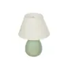 LEDTM® CESTA 204-0182 Μοντέρνο Επιτραπέζιο Φωτιστικό Πορτατίφ με Ντουί 1 x E27 AC 220-240V IP20 - Λαδί & Μπεζ - Μ22 x Π22 x Υ30cm - Image 2