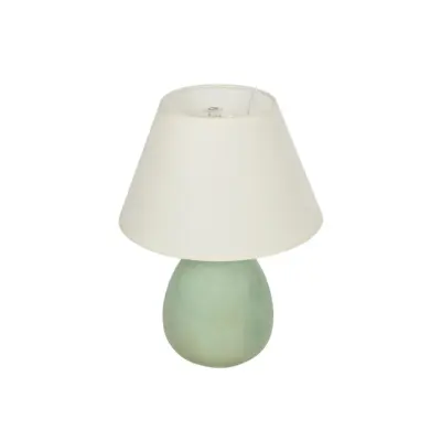 Alternative view of LEDTM® CESTA 204-0182 Μοντέρνο Επιτραπέζιο Φωτιστικό Πορτατίφ με Ντουί 1 x E27 AC 220-240V IP20 - Λαδί & Μπεζ - Μ22 x Π22 x Υ30cm