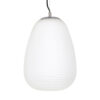 LEDTM® FREYA 00745 Μοντέρνο Κρεμαστό Φωτιστικό Οροφής με Ντουί 1 x E27 AC 220-240V IP20 - Λευκό & Ασημί - Μ24 x Π24 x Υ35cm - Image 2