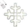 LEDTM® 78581 Φωτιστικό Ταμπέλα Φωτεινή Επιγραφή NEON LED Σήμανσης SNOWFLAKE 5W με Καλώδιο Τροφοδοσίας USB - Μπαταρίας 3xAAA (Δεν Περιλαμβάνονται) - Ψυχρό Λευκό 6000K - Image 2