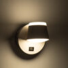 LEDTM® REGENCY 61374 Μοντέρνο Φωτιστικό Τοίχου - Απλίκα Ξενοδοχείου Reading Light με Φορτιστή USB 3A LED 8W 920lm 120° AC 220-240V IP20 Φυσικό Λευκό 4500K - Bridgelux SMD Chip & TÜV SÜD Driver - Λευκό Ματ - Μ12 x Π12 x Υ13cm - 3 Χρόνια Εγγύηση - Image 7