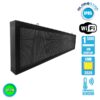 LEDTM® DISPLAY 90282 Κυλιόμενη Ψηφιακή Επιγραφή 160x32cm P10 Μονής Όψης LED AC 220-240V Αδιάβροχο IP65 Πράσινο - WiFi Control μέσω FK APP - Αισθητήρας Θερμοκρασίας & Υγρασίας - Μ168 x Π9 x Υ40cm - 2 Χρόνια Εγγύηση - Image 3